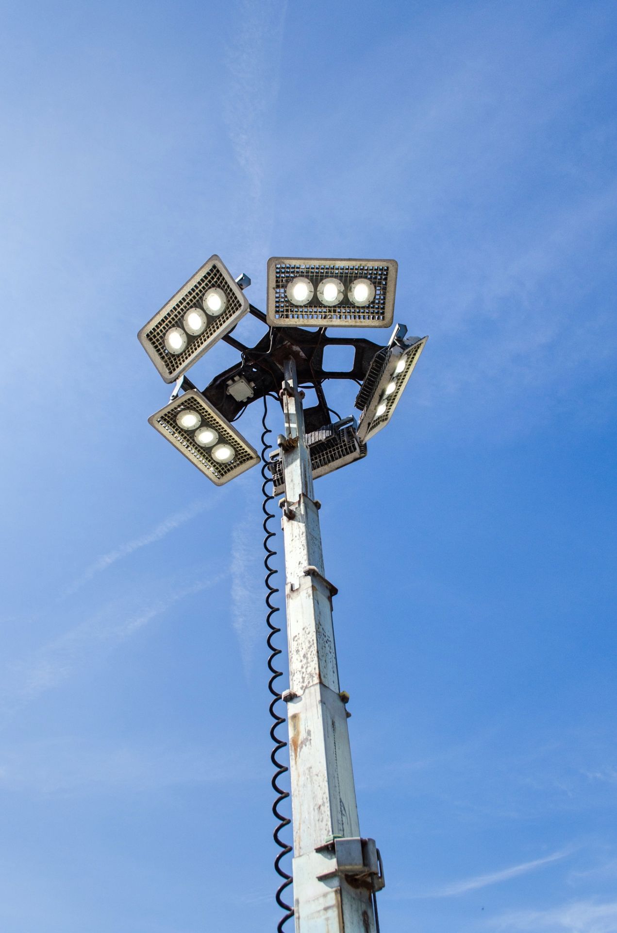 SMC TL90 diesel driven 5 head LED mobile lighting tower Year: 2015 S/N: T901511879 Recorded Hours: - Image 4 of 7