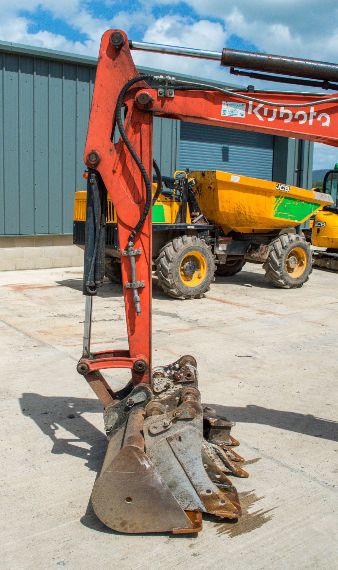 Kubota U35-3a3 3.6 tonne rubber tracked excavator Year: 2012 S/N: WKFRGR0600Z085403 Recorded - Image 11 of 21