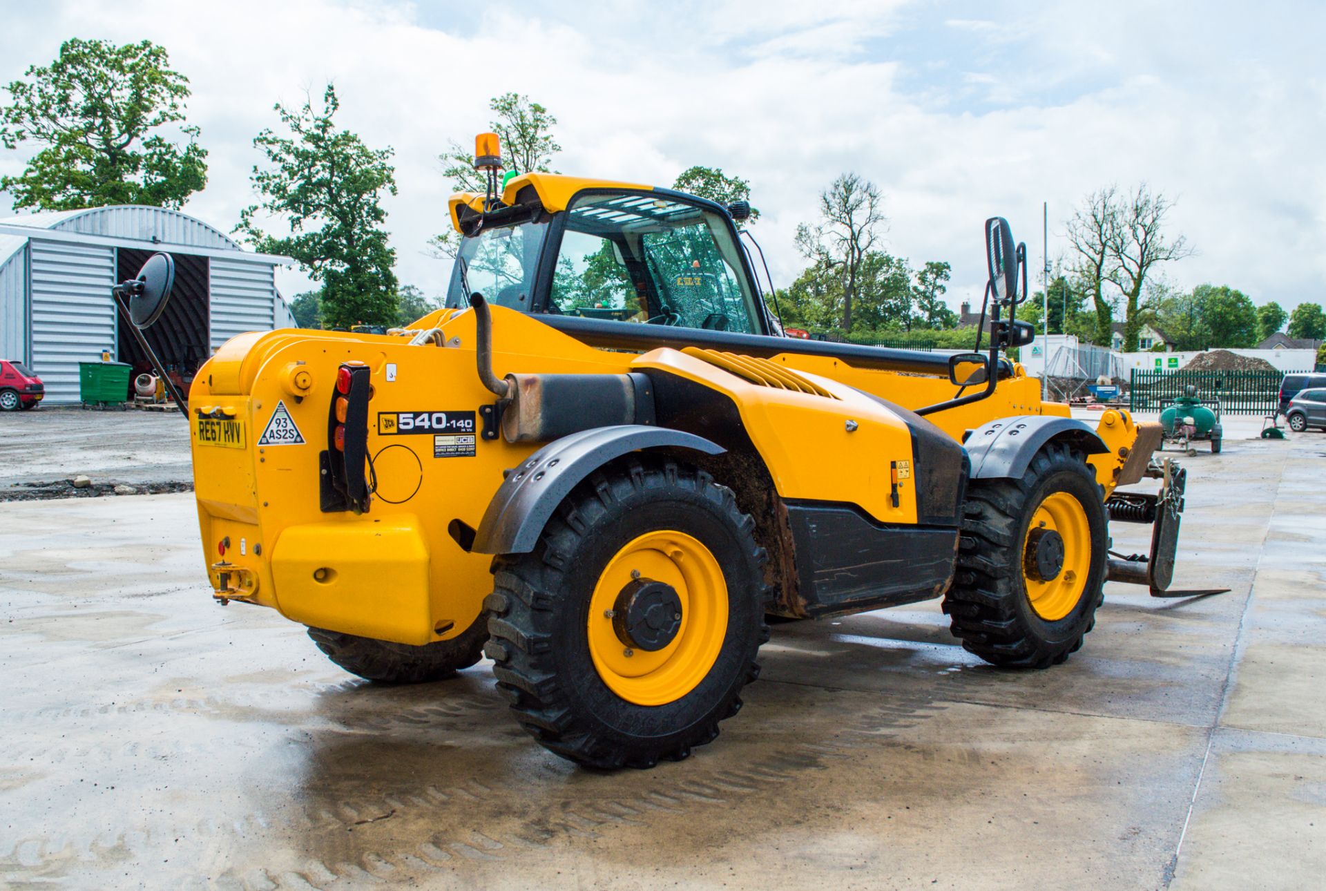 JCB 540-140 Hi-Viz 14 metre telescopic handler  Year: 2017 S/N: 2570142 Recorded Hours: 4780 c/w - Image 3 of 26