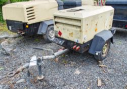 Ingersoll Rand 720 diesel driven mobile air compressor Year: 2012 S/N: 123324 Recorded Hours: 178