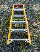 6 tread glass fibre framed step ladder 1410-6332