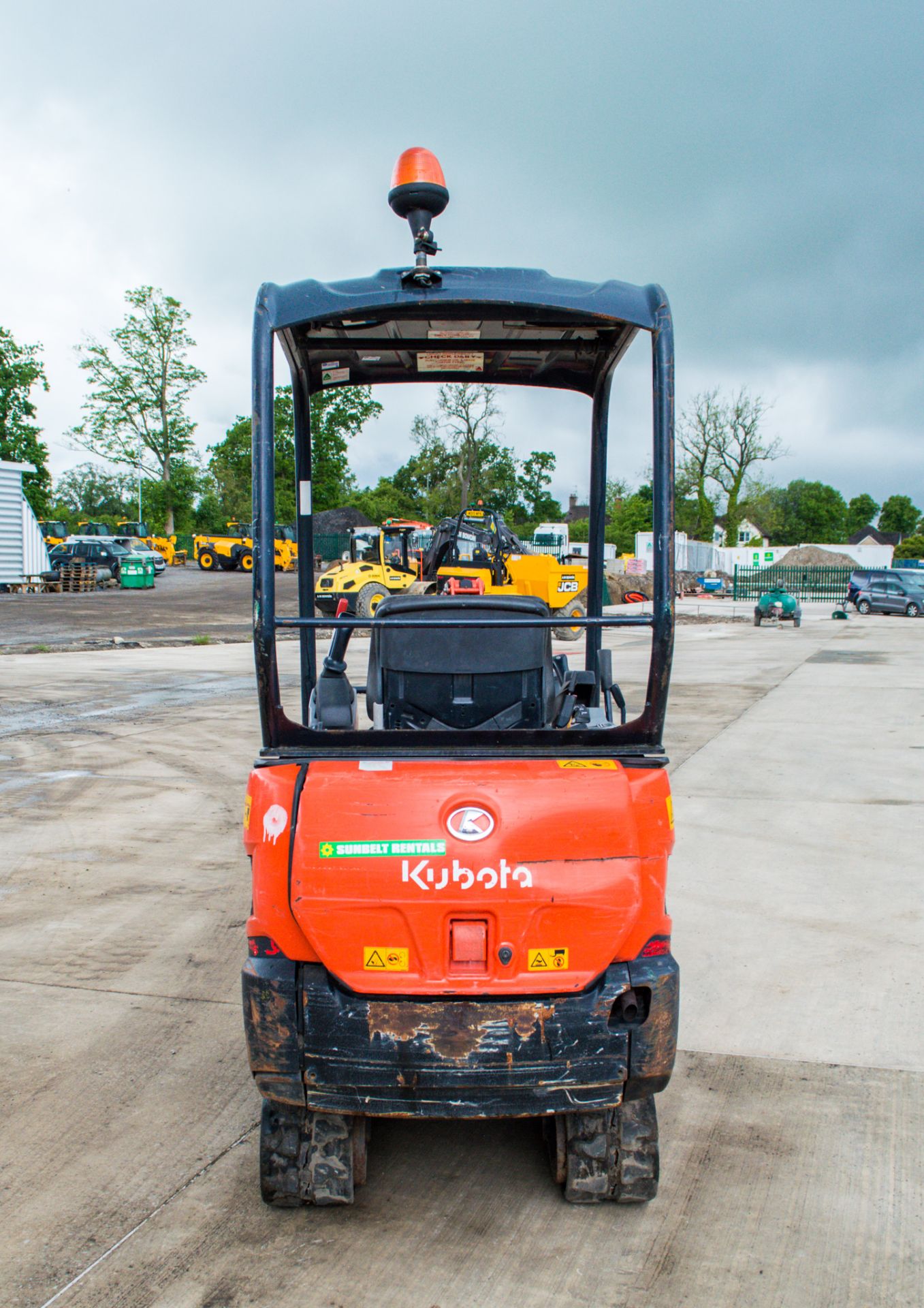 Kubota KX016-4 1.6 tonne rubber tracked mini excavators Year: 2015 S/N: 60130 Recorded Hours: 1477 - Image 6 of 19
