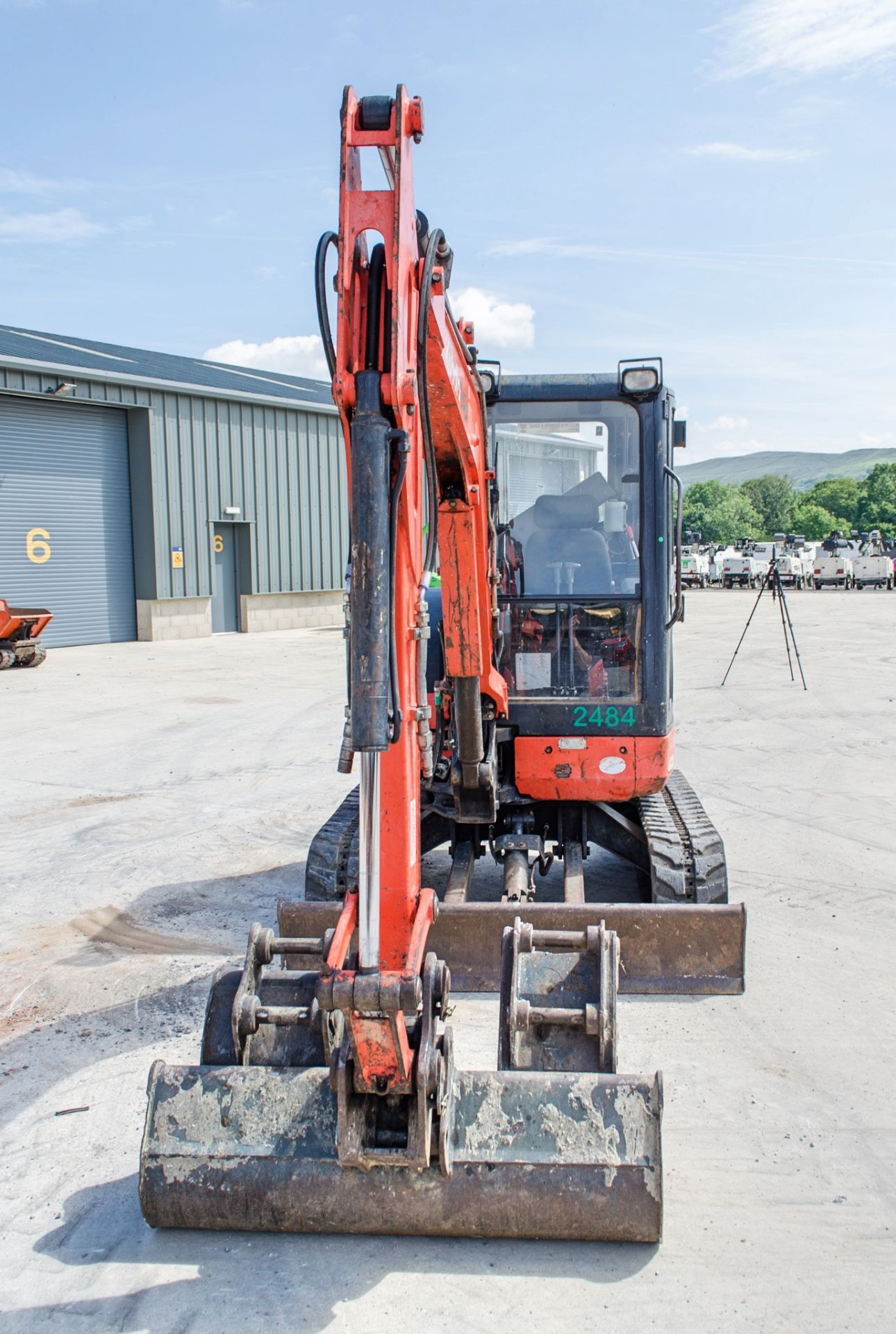 Kubota U35-3 Alpha 3 3.5 tonne rubber tracked excavator Year: 2014 S/N: 86278 Recorded Hours: 4510 - Image 5 of 21