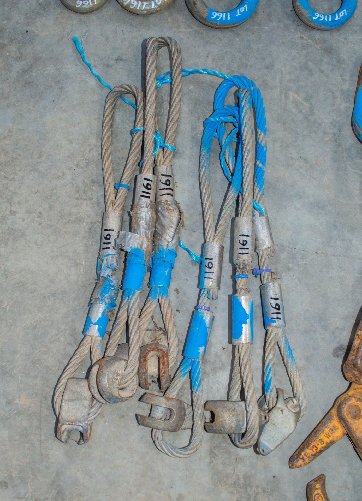 6 - wire rope manhole lifting slings