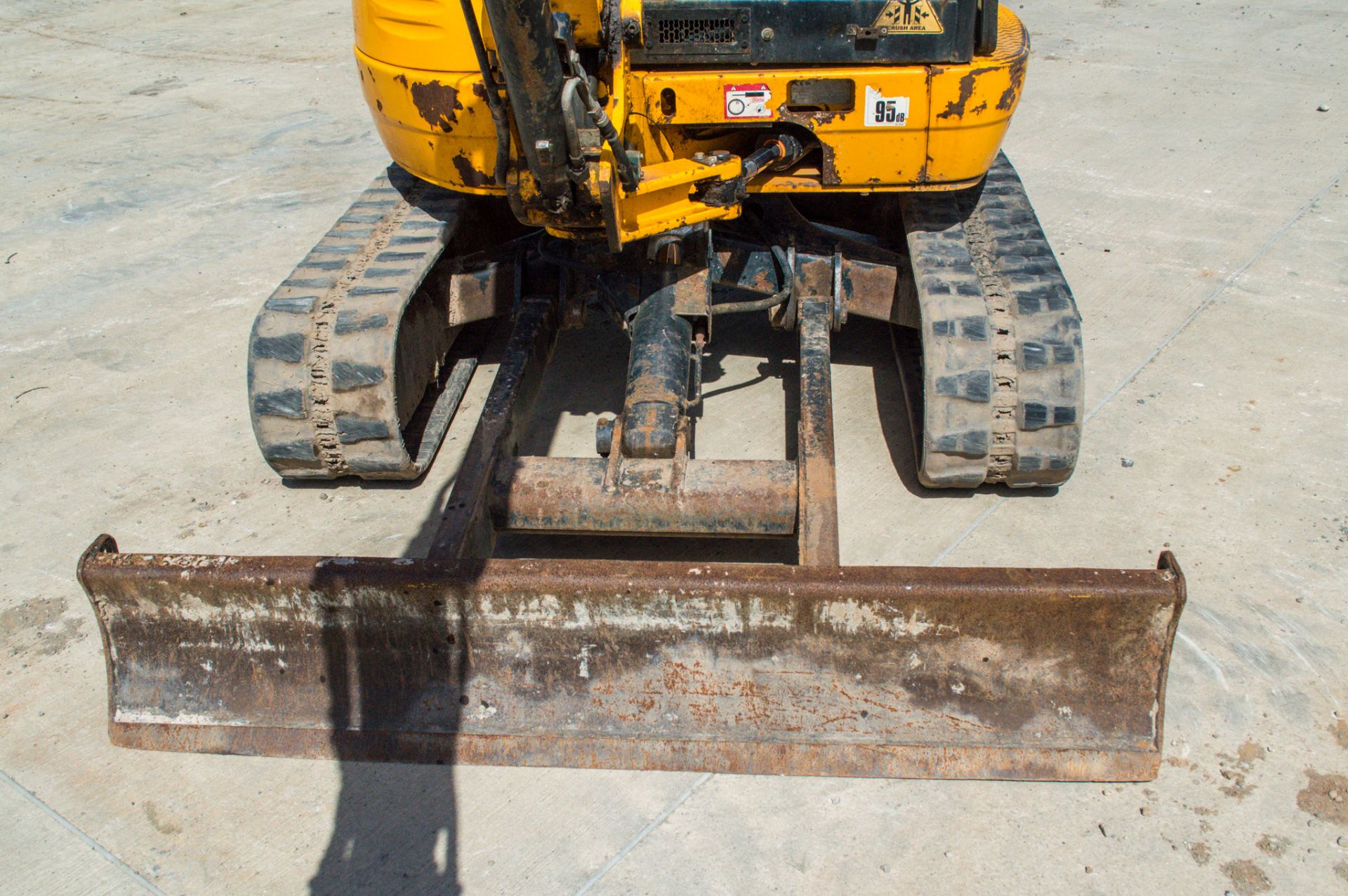 JCB 8030 ZTS 3 tonne rubber tracked excavator Year: 2014 S/N: 21986 Recorded Hours: 3203 piped, - Image 14 of 20