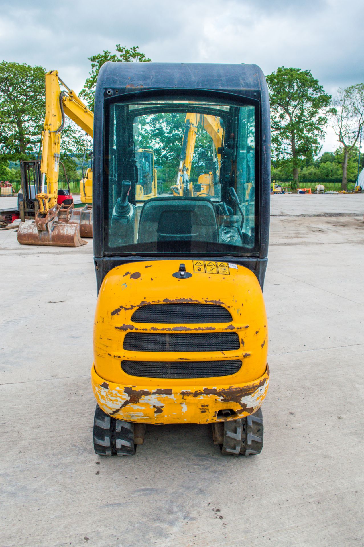 JCB 8016 CTS 1.6 tonne rubber tracked mini excavator Year: 2014 S/N: 2071647 Recorded Hours: 2714 - Image 6 of 20
