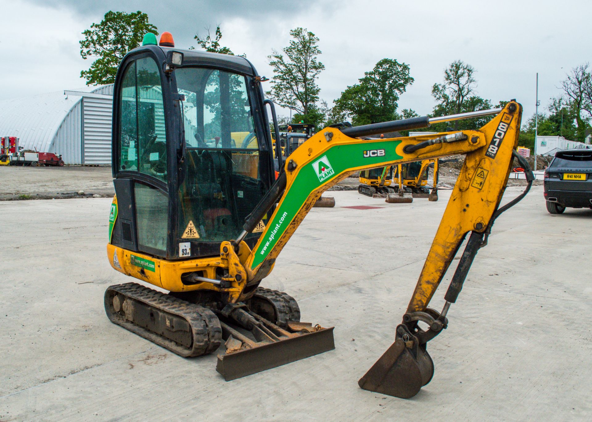 JCB 8018 CTS 1.8 tonne rubber tracked mini excavator Year: 2017 S/N: 583517 Recorded Hours: 3107 - Image 2 of 20