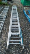 LYTE 3 stage aluminium ladder  33610144