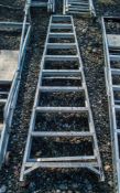 10 tread aluminium step ladder 1310-3769