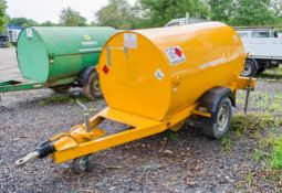 Trailer Engineering 950 litre fast tow bunded fuel bowser c/w manual pump, delivery hose & nozzle