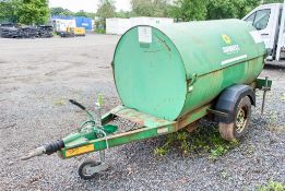 Trailer Engineering 950 litre fast tow bunded fuel bowser c/w manual pump, delivery hose & nozzle