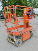 JLG 1230 ES battery electric vertical mast access platform Year: 2014 S/N: 22467 Recorded Hours: 395