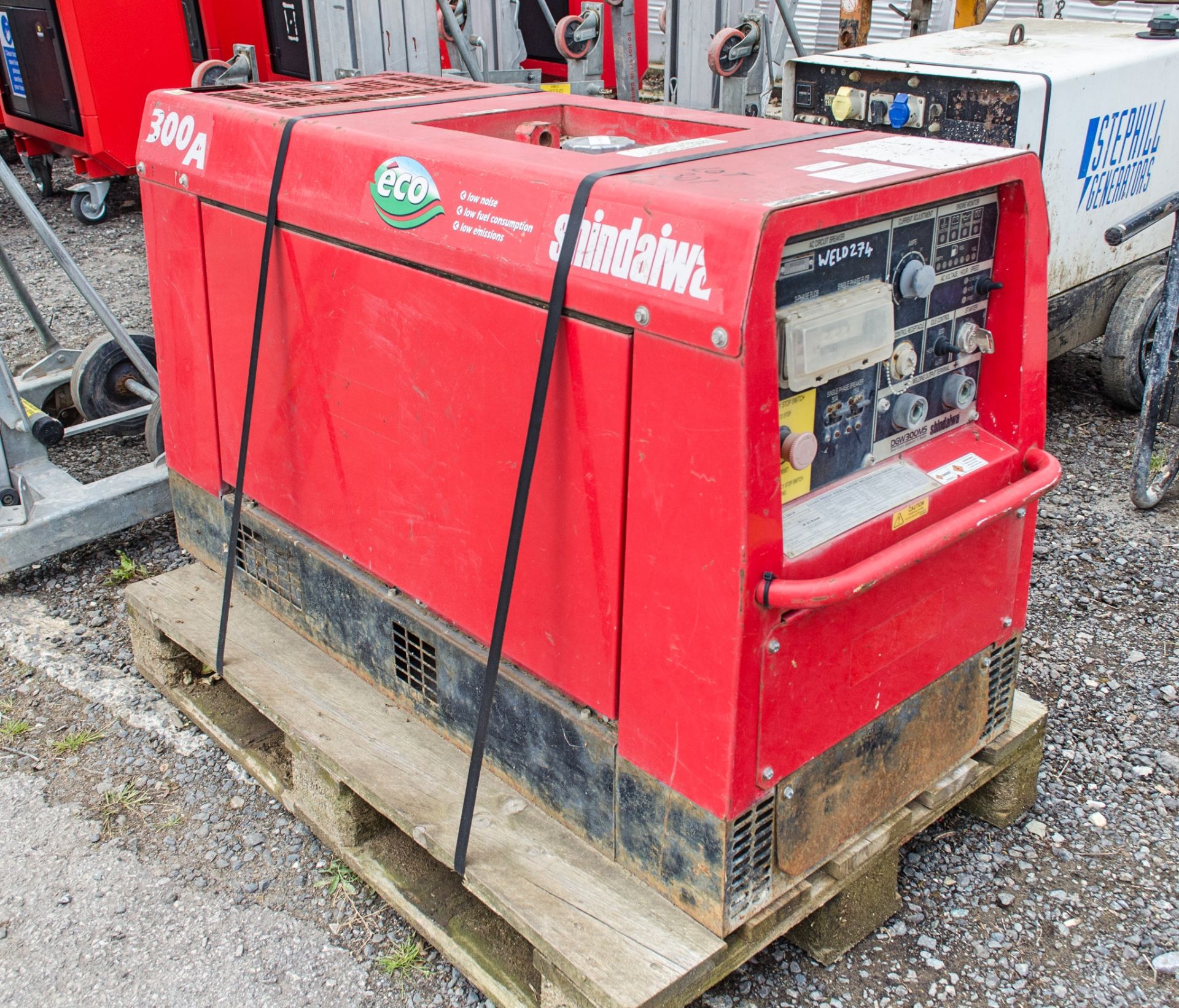 Shindawa 300A diesel driven welder/generator WELD274