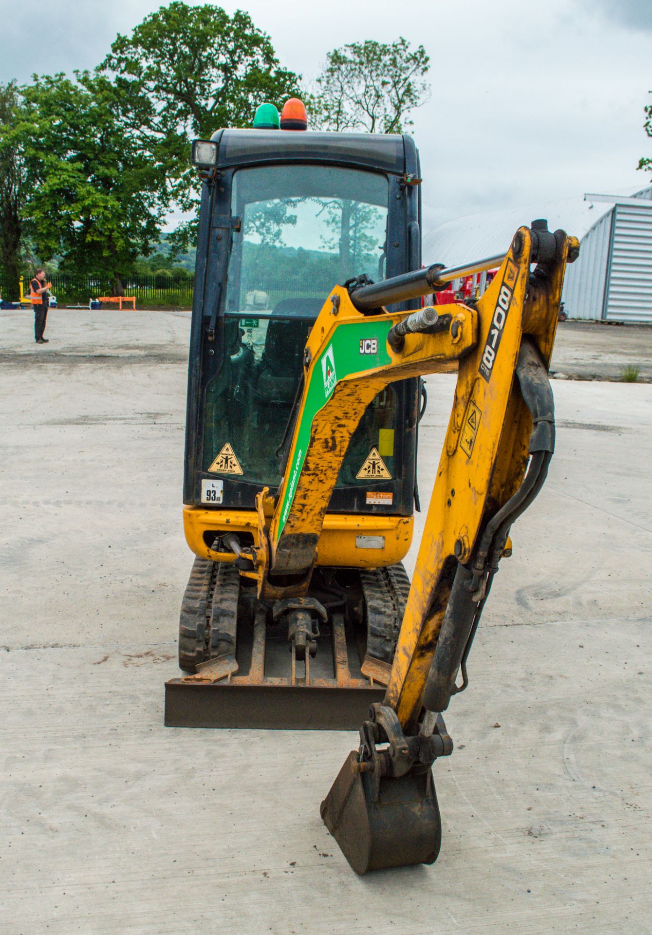 JCB 8018 CTS 1.8 tonne rubber tracked mini excavator Year: 2017 S/N: 583517 Recorded Hours: 3107 - Image 5 of 20