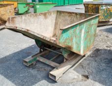 Eastern steel tipping skip 2864