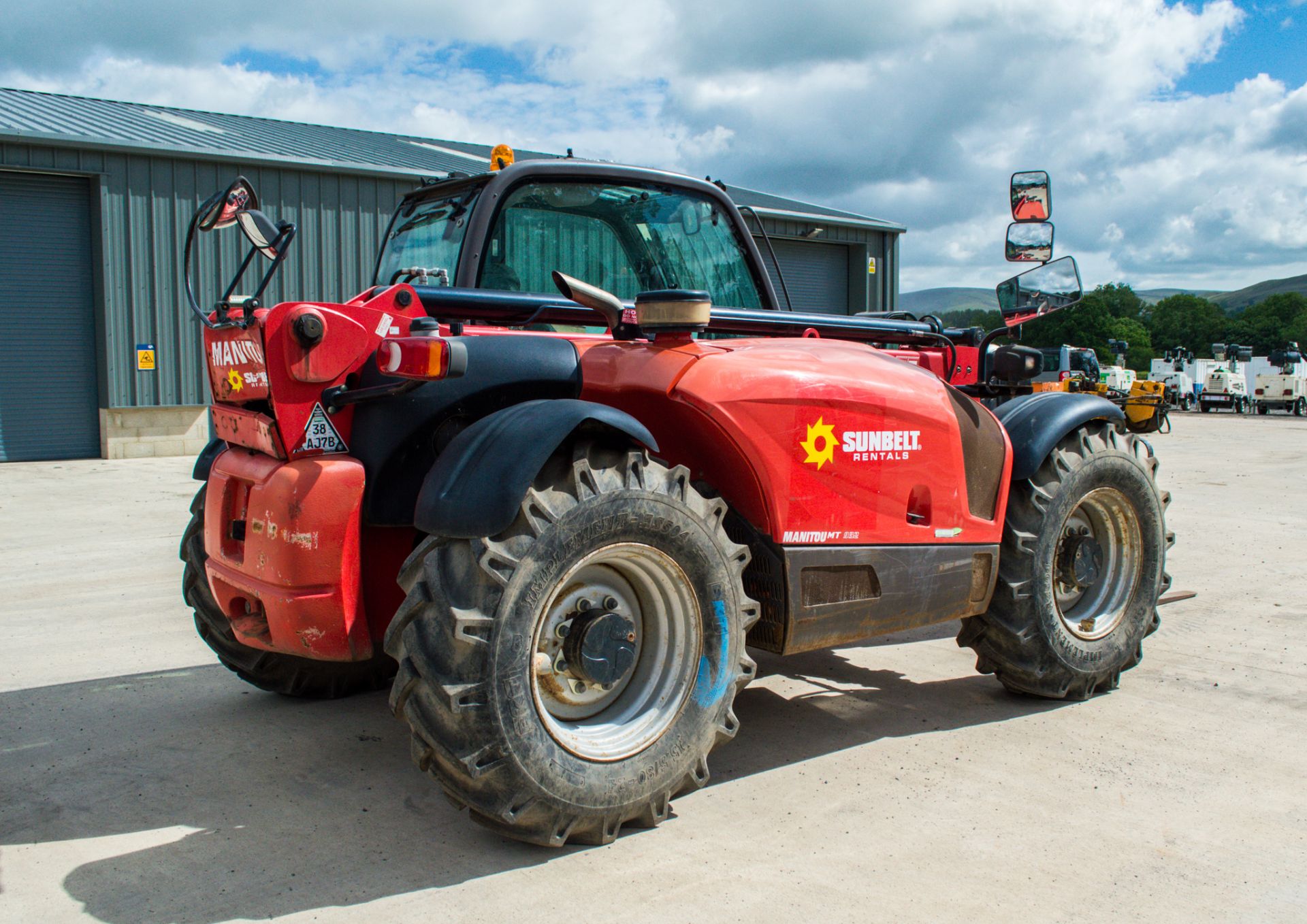 Manitou MT932 9 metre telescopic handler Year: 2014 S/N: 940923 Recorded Hours: not displayed (Clock - Image 3 of 24
