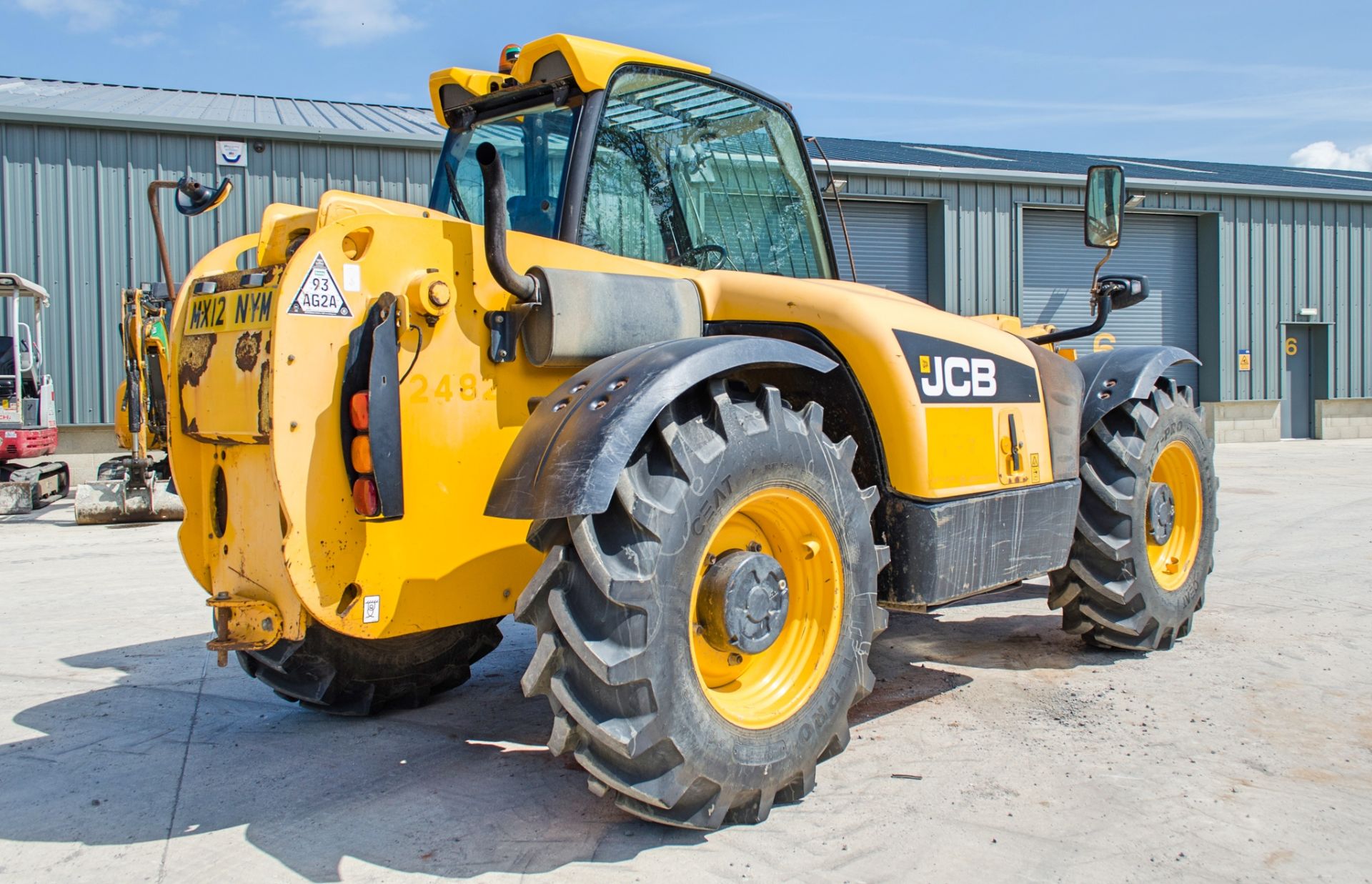 JCB 531-70 7 metre telescopic handler Year: 2012 S/N: 2144865 Recorded Hours: 3257 c/w air - Image 4 of 21