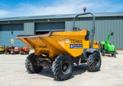 Terex TA3 3 tonne straight skip dumper  Year: 2014 S/N: PC5830 Recorded Hours: 2072 c/w Hydro-static