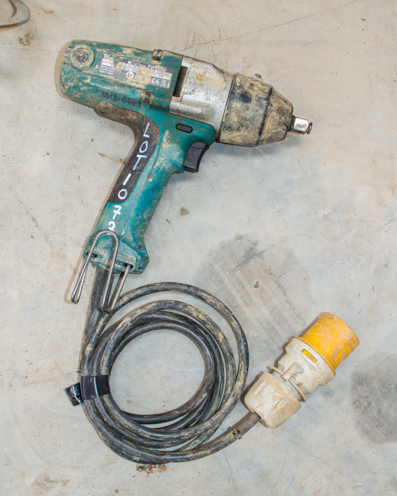 Makita TWO250 110v 1/2 inch drive impact gun