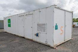 32 ft x 10 ft steel anti vandal welfare site unit Comprising of: Canteen area, drying room, office &