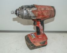 Hilti S1W22T-A 22v cordless 1/2 inch drive impact gun c/w battery ** No charger **