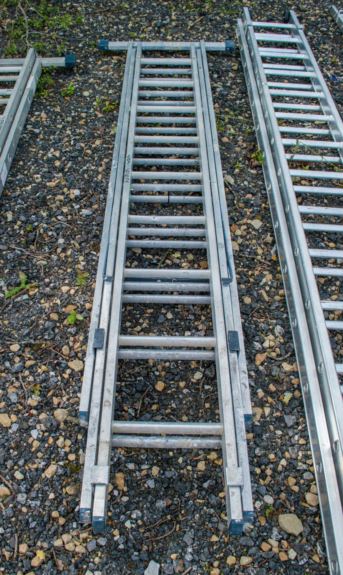 LYTE 3 stage aluminium ladder
