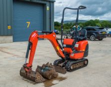 Kubota K008-3 0.8 tonne rubber tracked micro excavator Year: 2018 S/N: 31076 Recorded Hours: 1018