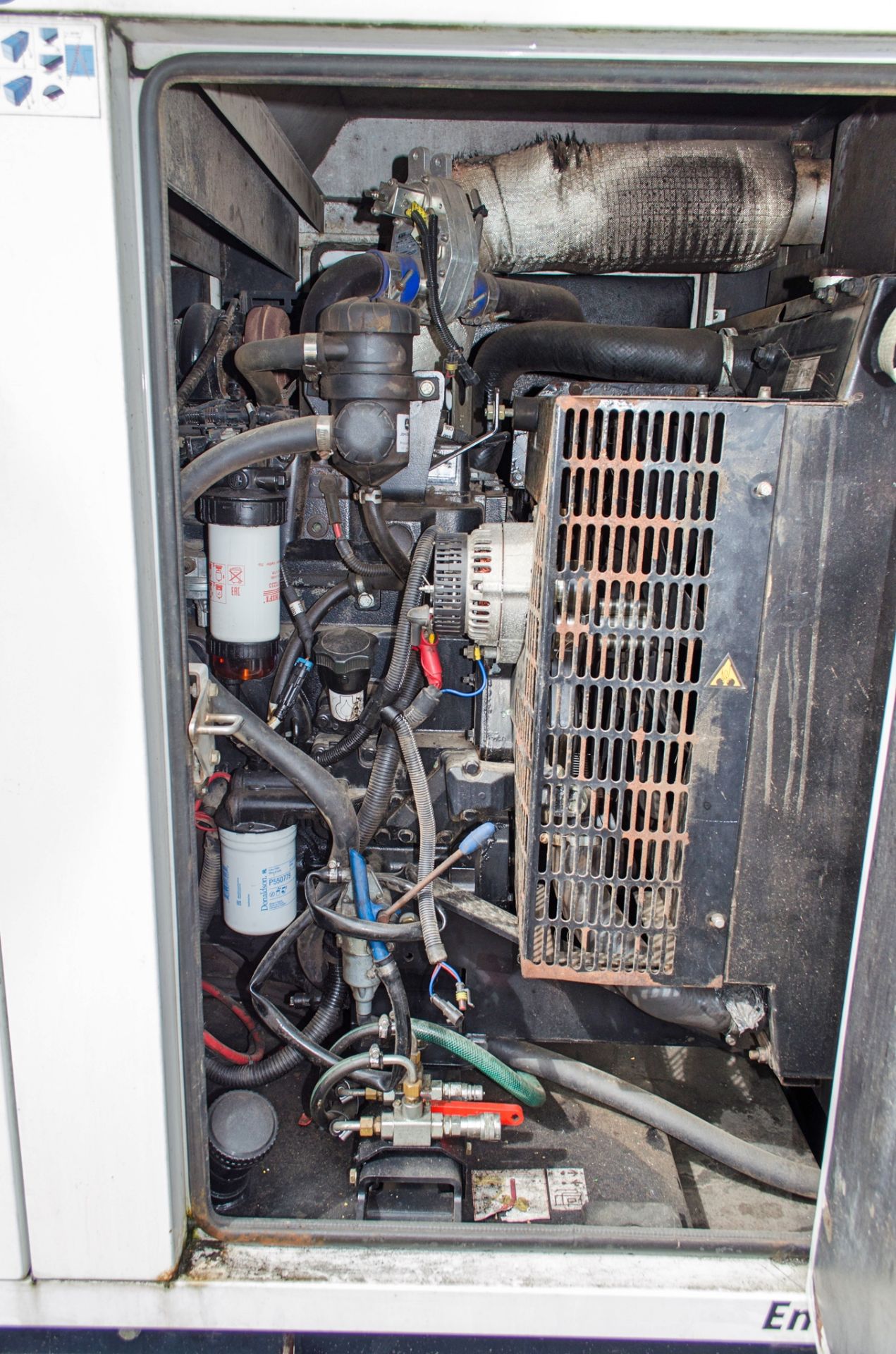 SDMO R110 110 kva diesel driven generator Recorded Hours: 14409 A604033 - Image 6 of 9