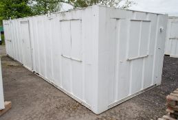 32 ft x 10 ft steel anti vandal office site unit ** open - no key ** A428018