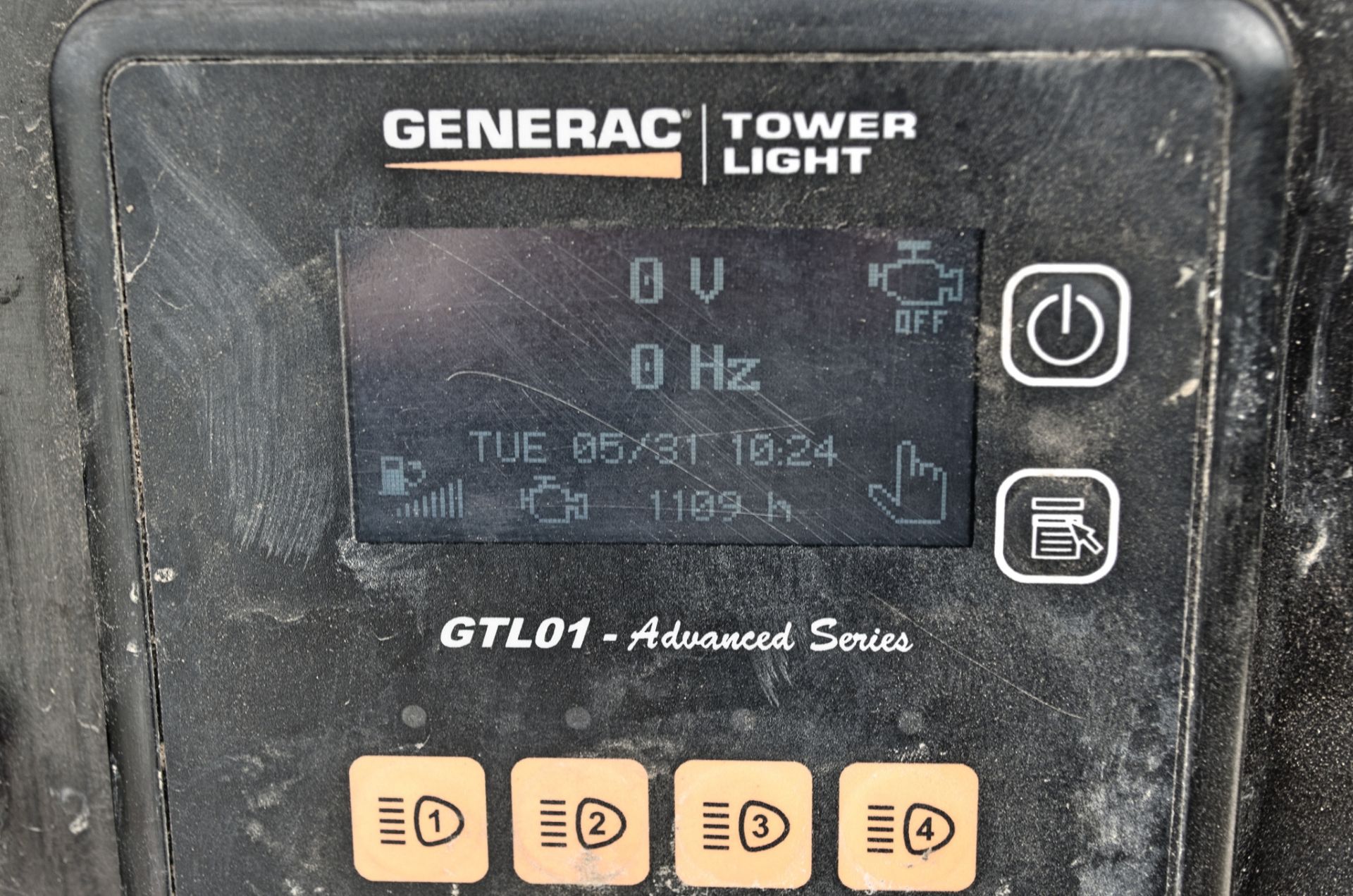 Generac VT1 Eco diesel driven mobile lighting tower Year: 2016 S/N: 1604288 Recorded Hours: 1109 - Image 8 of 8