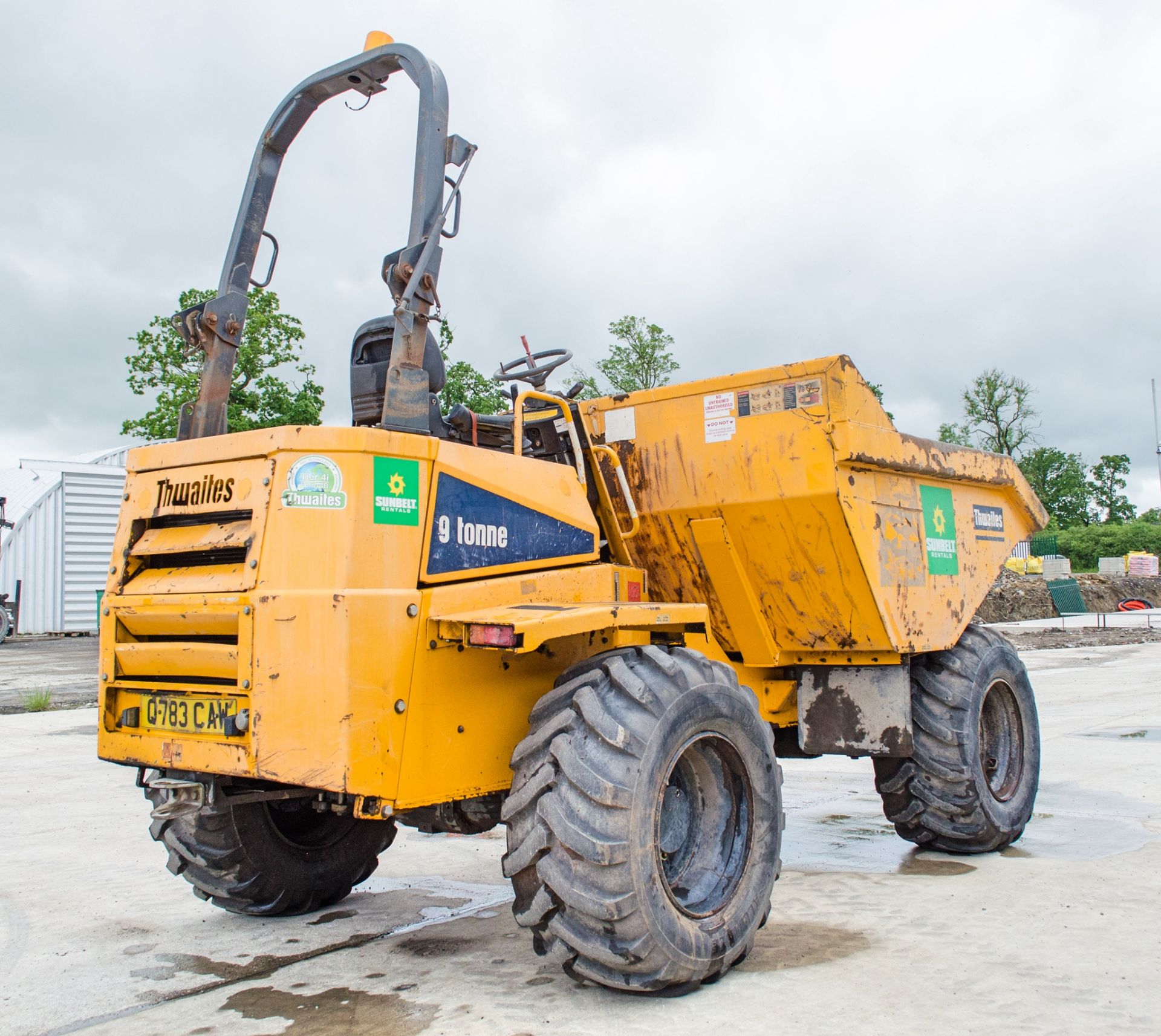 Thwaites 9 tonne straight skip dumper Year: 2013 S/N: 1301C6026 Recorded Hours: 2512 A612325 ** - Image 3 of 20