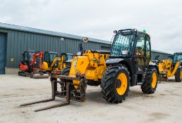 JCB 535-95 9.5 metre telescopic handler Year: 2018 S/N: 2568587 Recorded Hours: 2886 c/w air