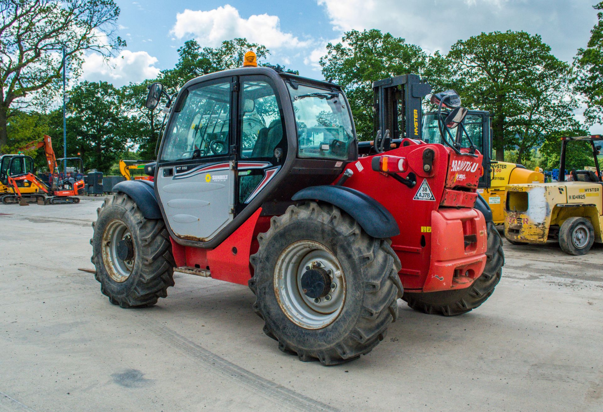 Manitou MT932 9 metre telescopic handler Year: 2014 S/N: 940923 Recorded Hours: not displayed (Clock - Image 4 of 24