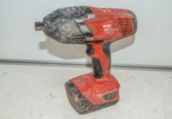 Hilti S1W22T-A 22v cordless 1/2 inch drive impact gun c/w battery ** No charger ** 7253212