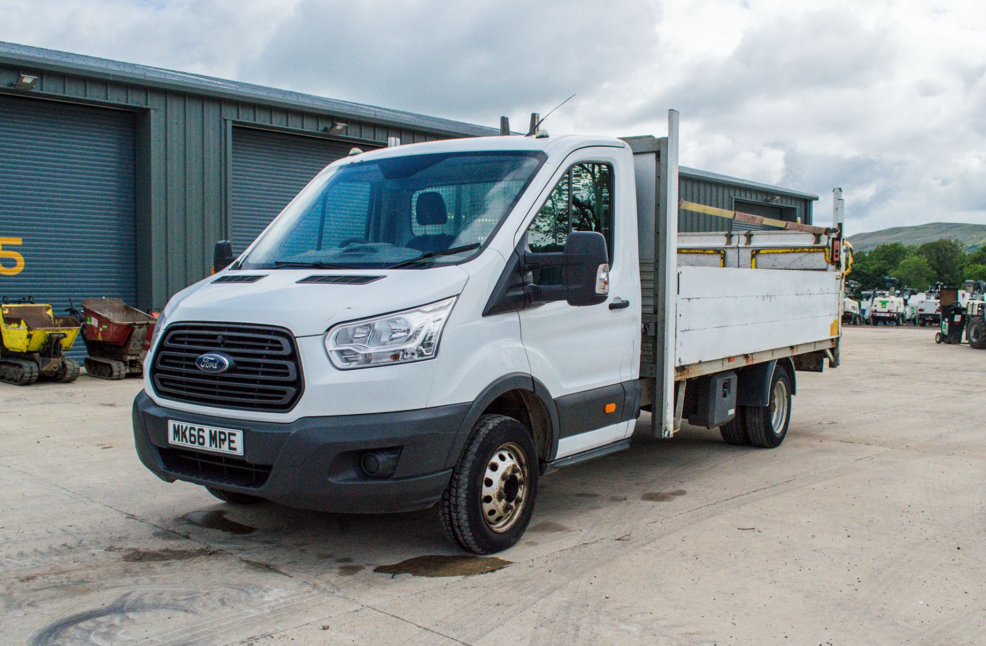 Ford Transit 350 TDCI 2.2 drop side commercial Registration Number: MK66 MPE Date of Registration: