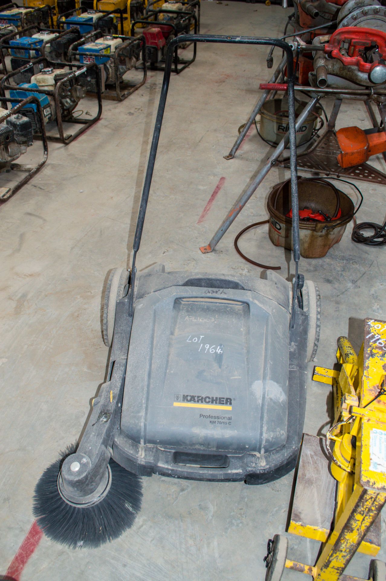 Karcher KM70/15C manual floor sweeper