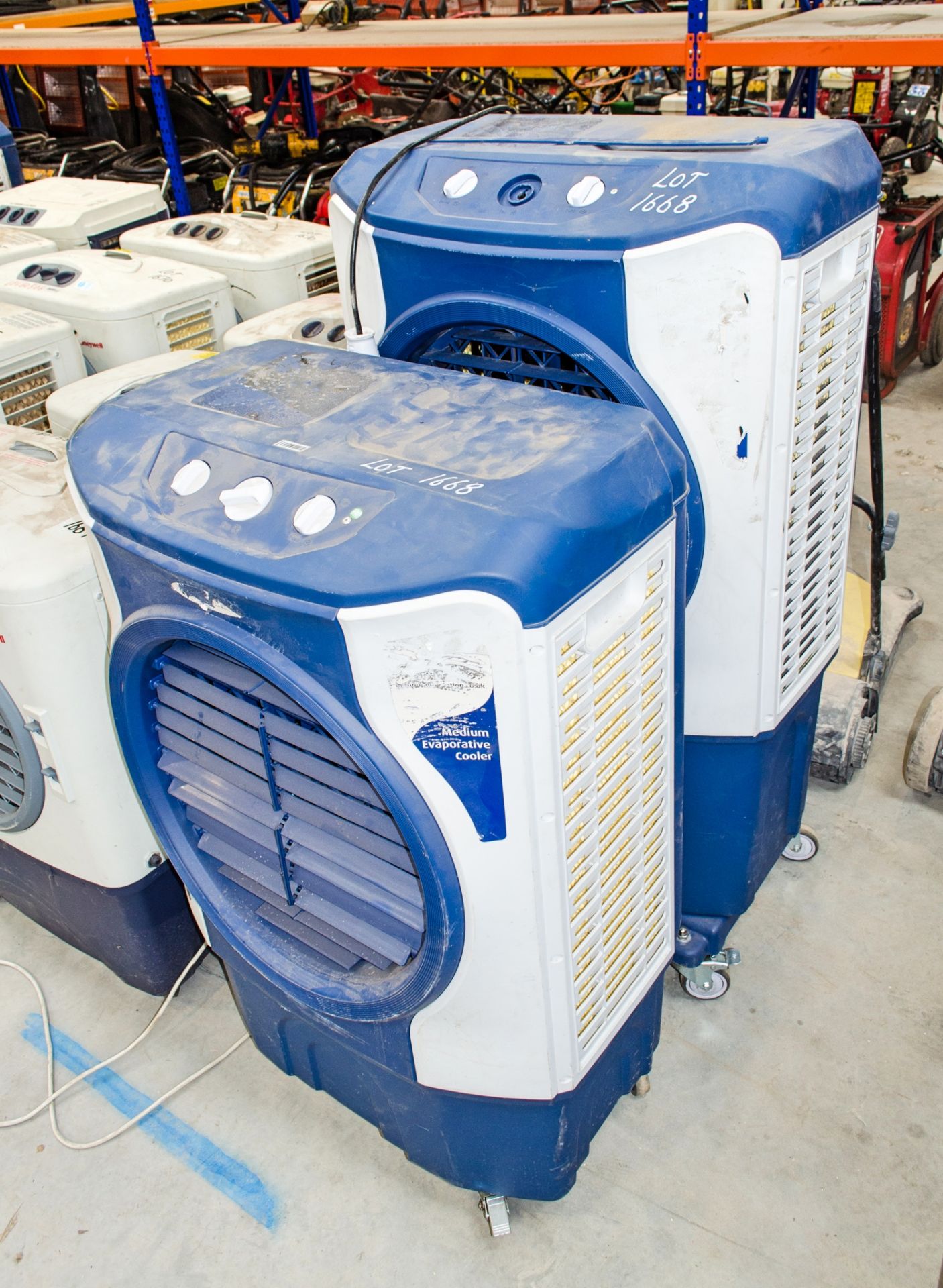 2 - 240v evaporative coolers