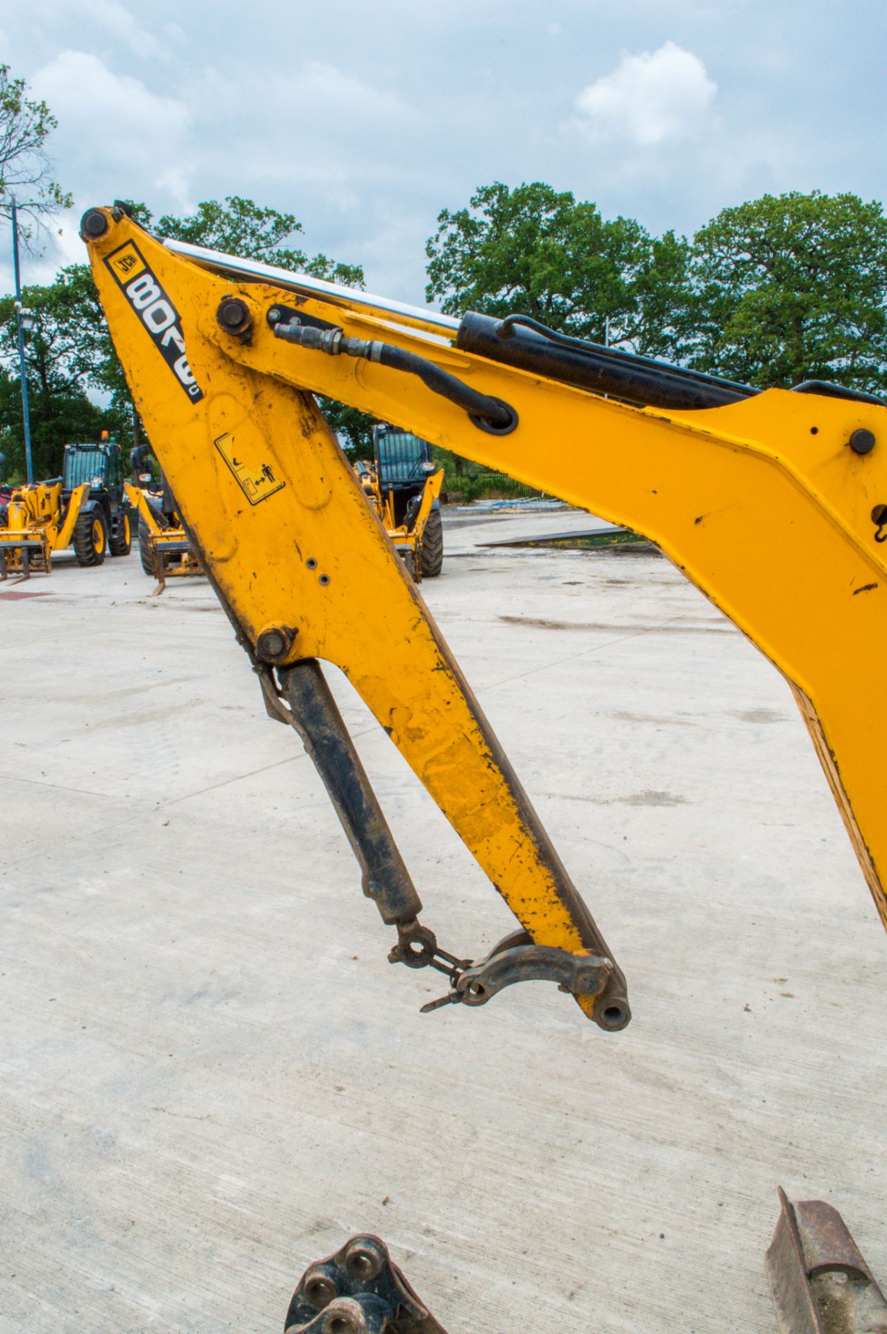 JCB 8016 CTS 1.6 tonne rubber tracked mini excavator Year: 2014 VIN: JCB08016A02071646 Recorded - Image 12 of 22