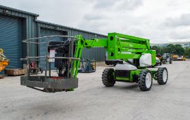 Nifty HR17 4wd Hybrid battery electric/diesel driven articulated boom lift access platform Year: