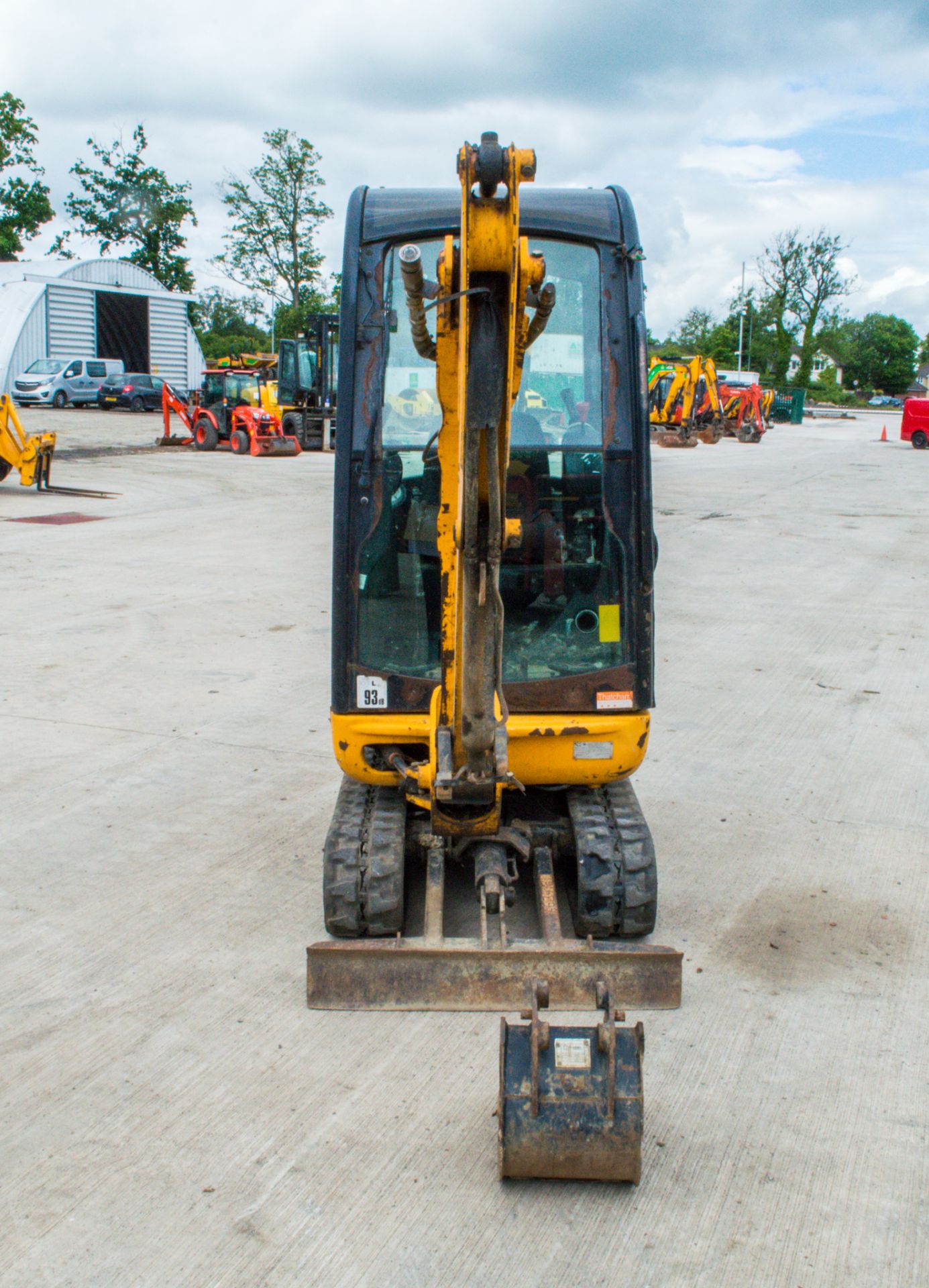 JCB 8016 CTS 1.6 tonne rubber tracked mini excavator Year: 2014 VIN: JCB08016A02071646 Recorded - Image 5 of 22