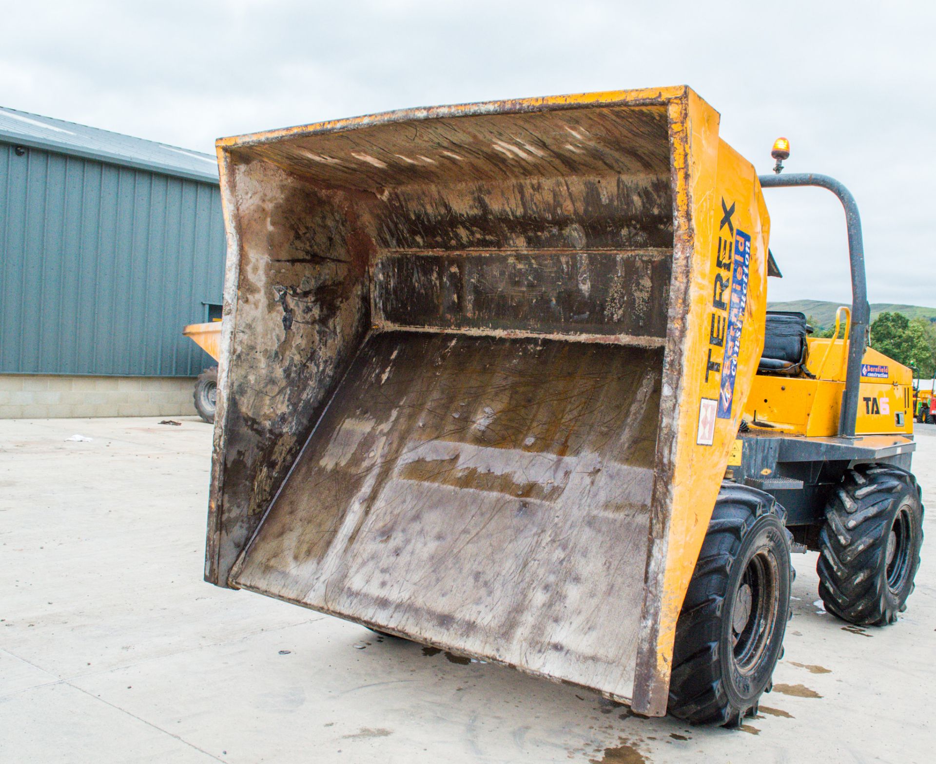 Terex TA6 6 tonne straight skip dumper Year: 2014 S/N: 9PH6017 Recorded Hours: 1295 - Image 14 of 22