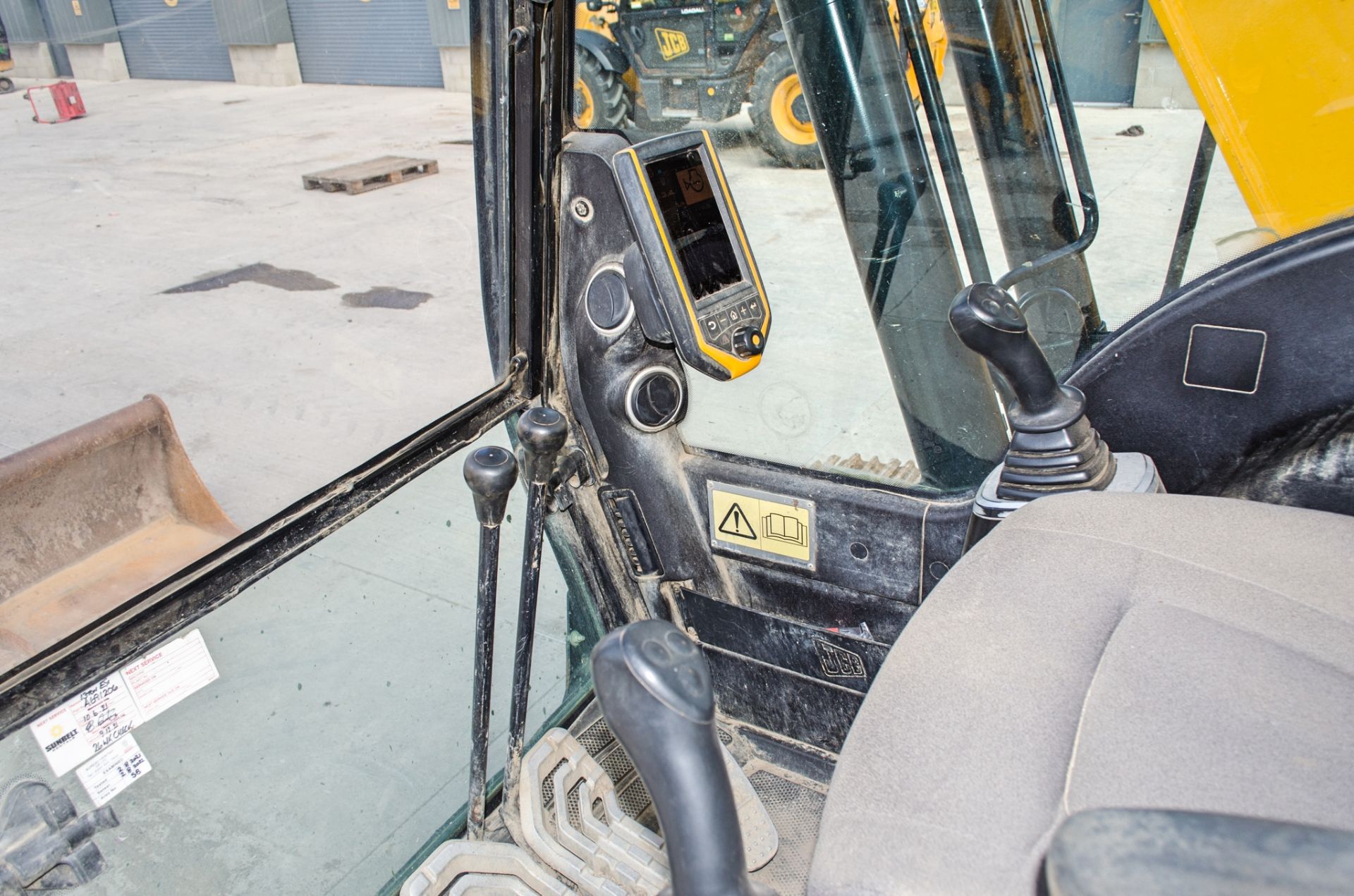 JCB JS130 13 tonne steel tracked excavator Year: 2015 S/N: 2441350 Recorded Hours: 3805 piped, - Image 24 of 28
