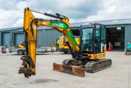 JCB 65R-1 6.5 tonne rubber tracked midi excavator Year: 2015 S/N: 914091 Recorded Hours: 1474 piped,