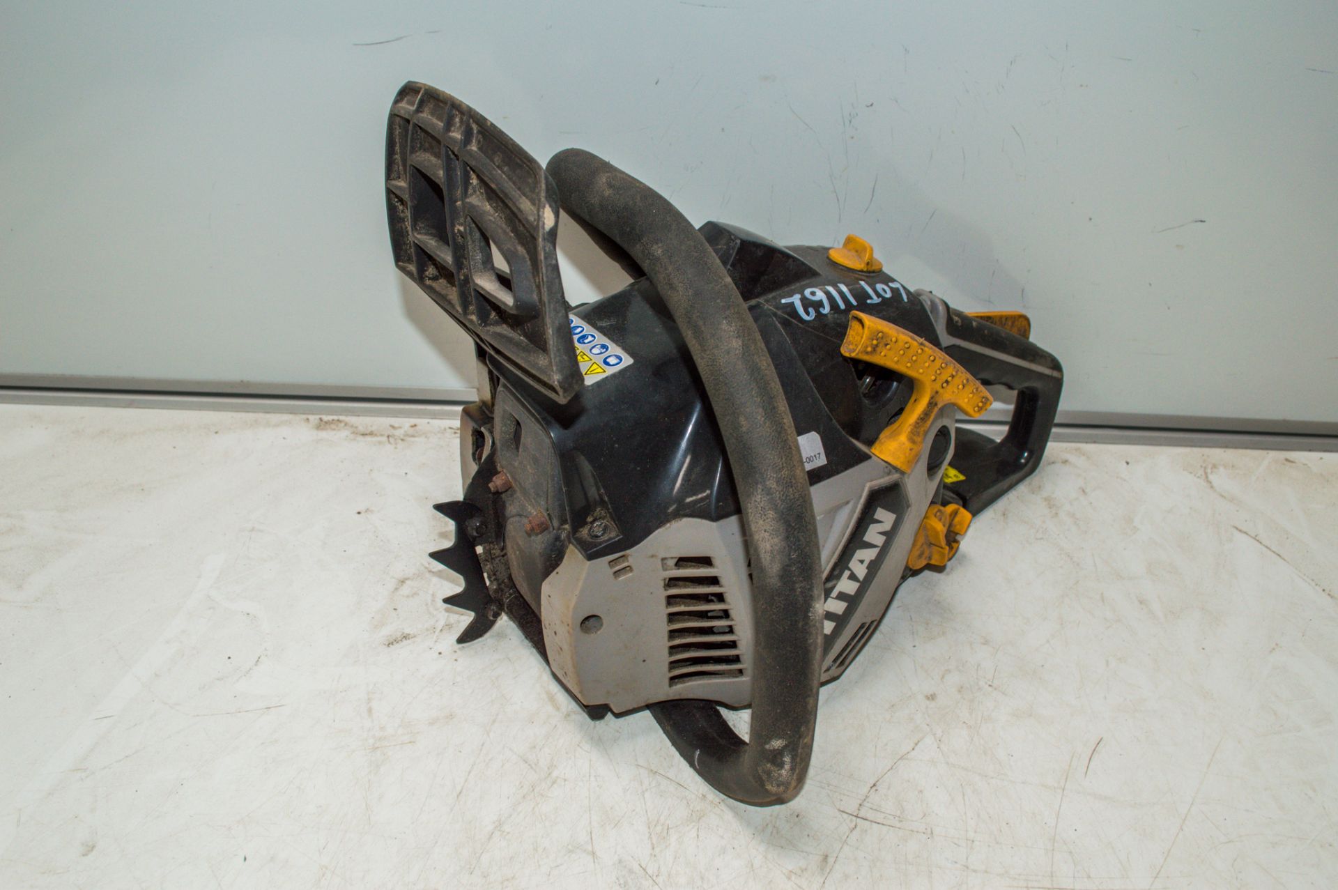 Titan petrol driven chainsaw ** No bar or chain ** ** No VAT on hammer price but VAT will be charged