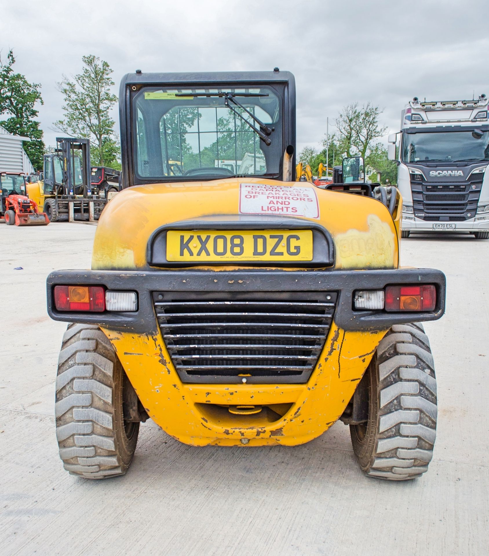 JCB 520-40 4 metre telescopic handler Year: 2008 S/N: 1014369 Recorded Hours: 4290 096569 - Image 6 of 20