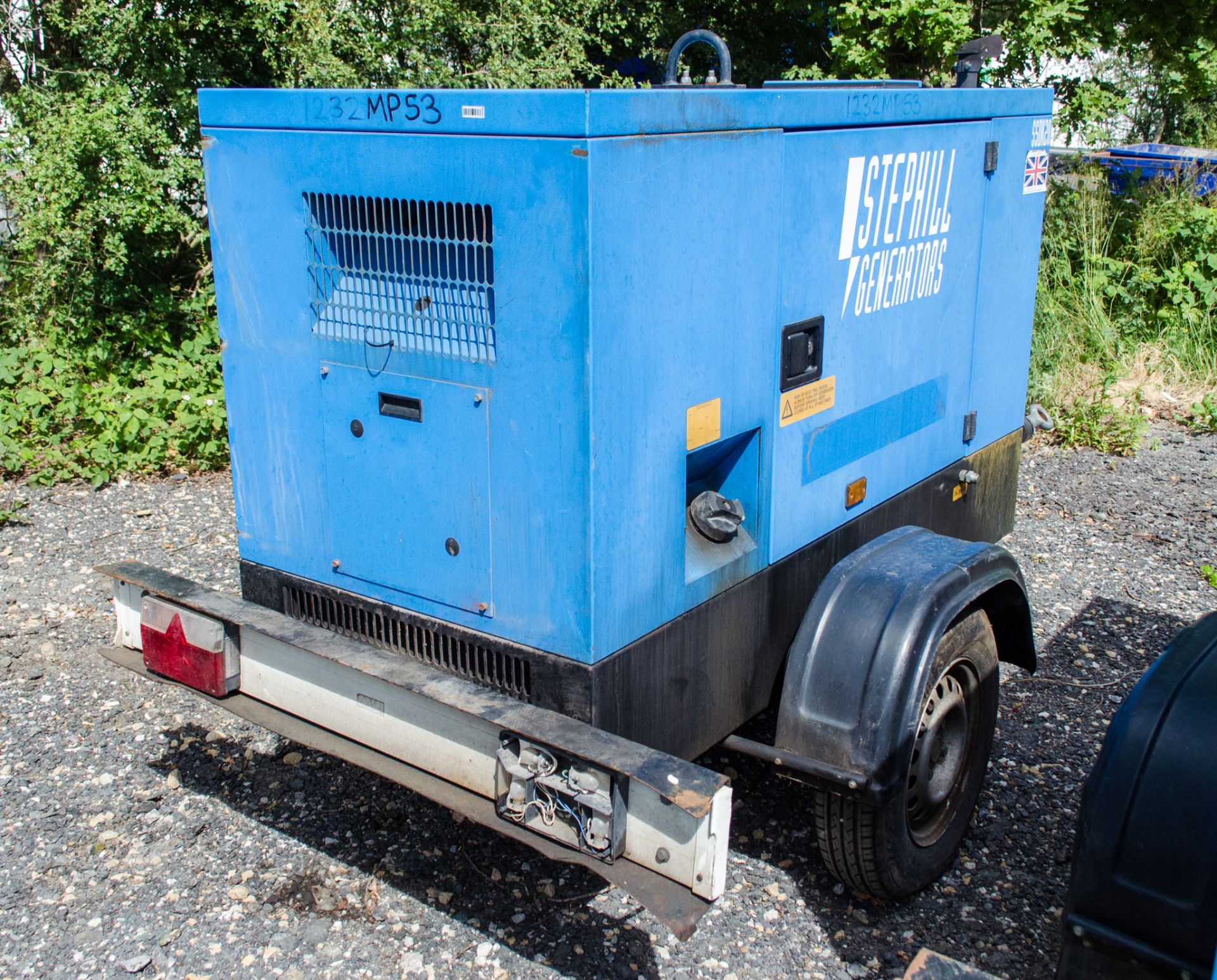 Stephill SSDK20 20 kva diesel driven fast tow generator Year: 2013 S/N: 600075 Recorded Hours: 12971 - Image 2 of 8