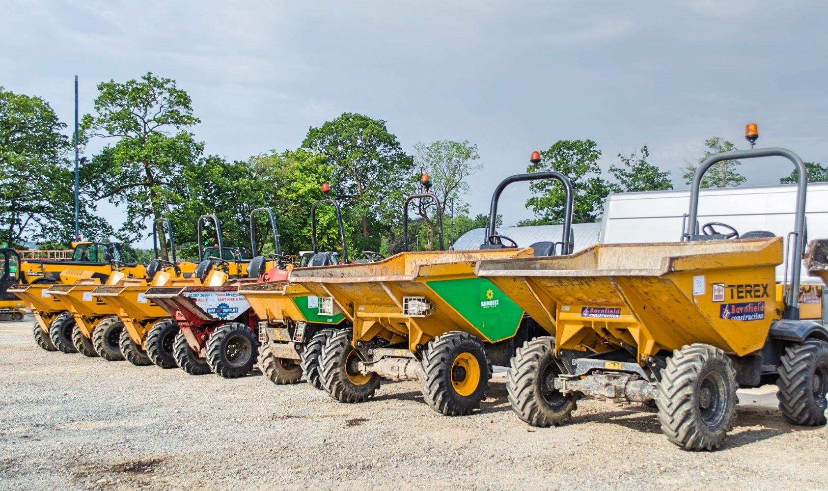 Contractors Plant Auction, including National Hire Company Machinery