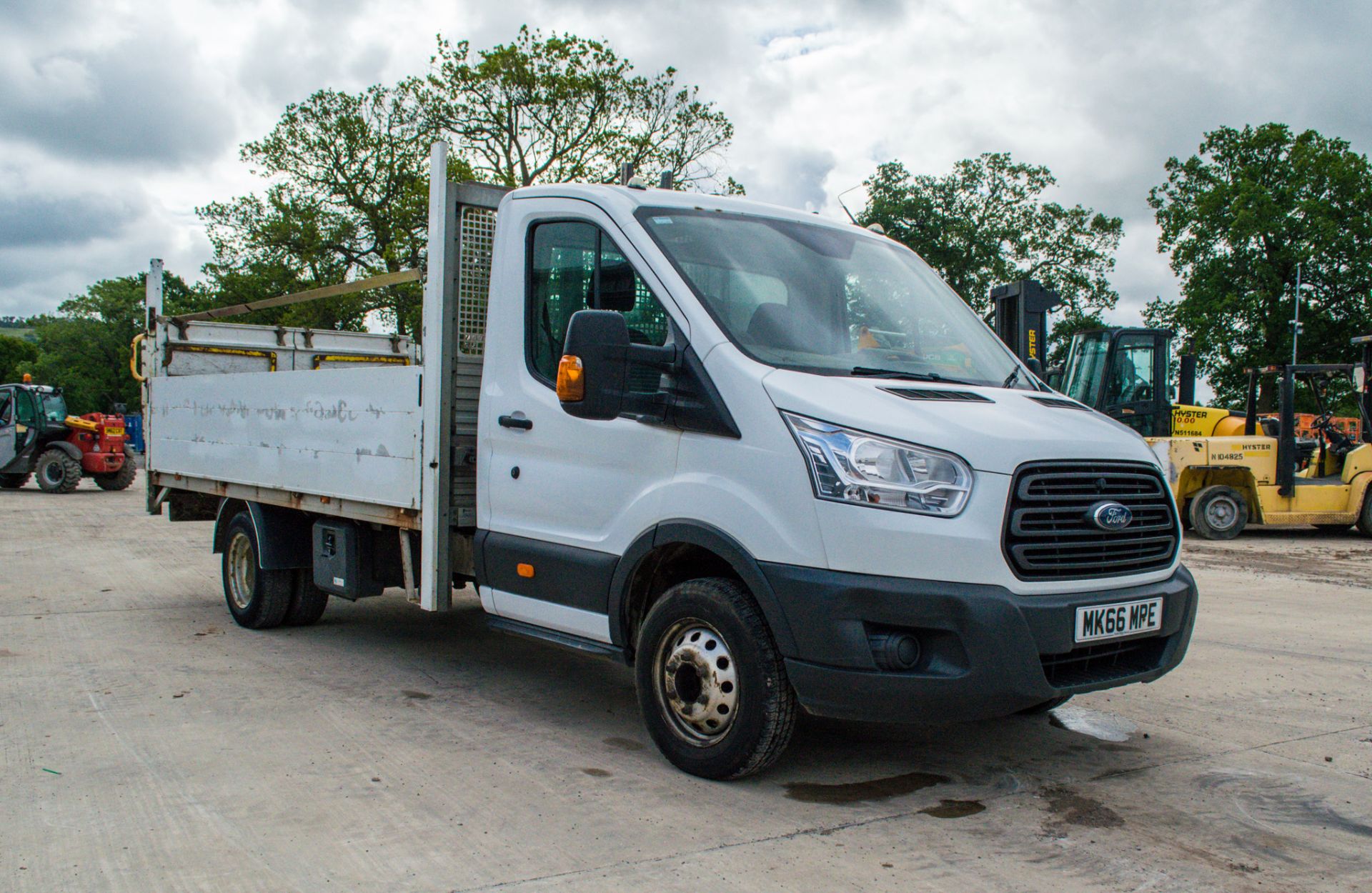 Ford Transit 350 TDCI 2.2 drop side commercial Registration Number: MK66 MPE Date of Registration: - Image 2 of 23