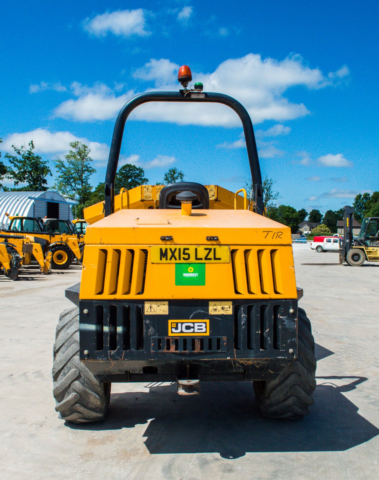 JCB 6TST 6 tonne swivel skip dumper  Year: 2015 S/N: RL7630 Recorded Hours: 1956 A667077 - Bild 6 aus 20