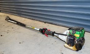 Active petrol driven long reach hedge cutter